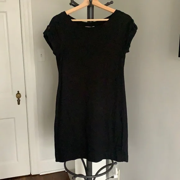 Banana republic black T-shirt dress size small Banana republic black T-shirt dress size small
